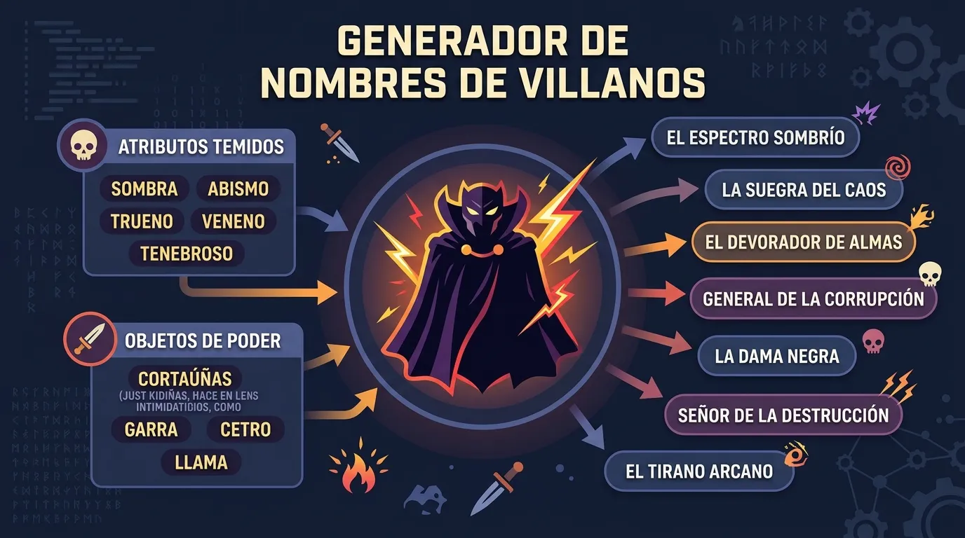 generador de nombres de villanos